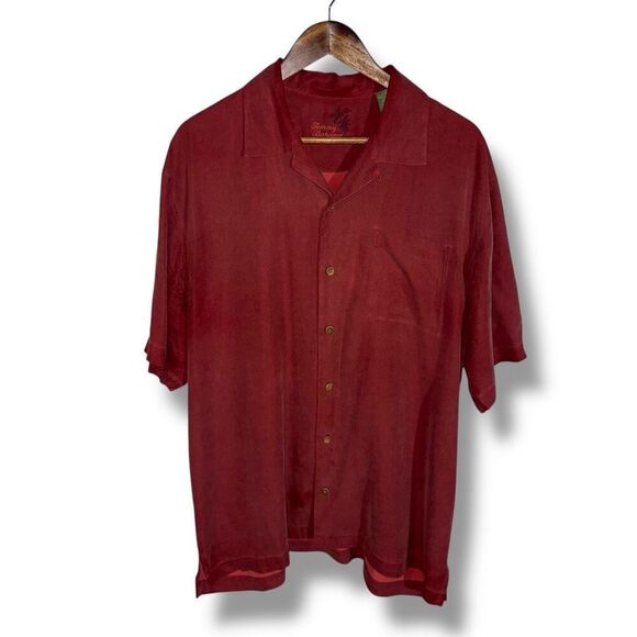 Limited Edition Tommy Bahama Grill master Button Down Shirt Size L - Picture 1 of 9